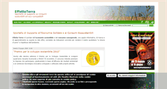 Desktop Screenshot of effettoterra.org