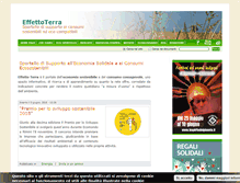 Tablet Screenshot of effettoterra.org